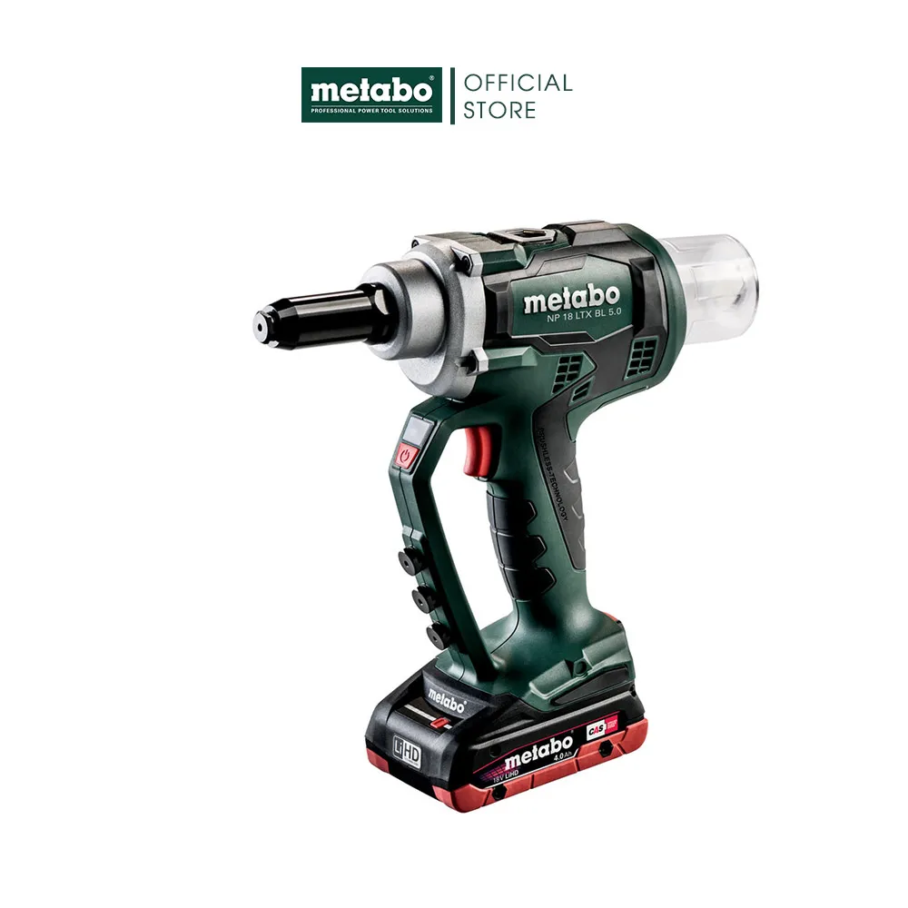 Máy Bắn Rivet Dùng Pin Metabo NP 18 LTX BL 5.0